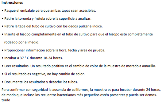INDICACIONES IMPORTANTES