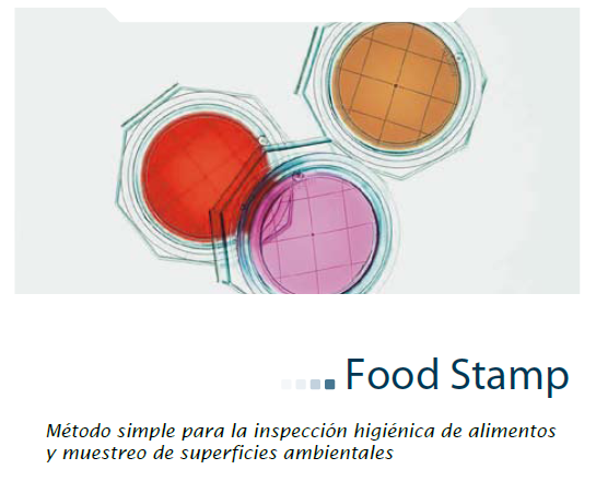 Estampillas para detecci&oacute;n de microorganismos en superficies